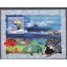 Mozambique - Hojas Yvert 172 ** Mnh Fauna - Peces venenosos