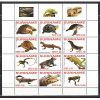 Surinam - Correo 2007 Yvert 1873/1884 ** Mnh Fauna 