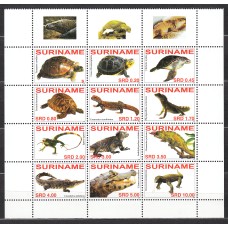 Surinam - Correo 2007 Yvert 1873/1884 ** Mnh Fauna 