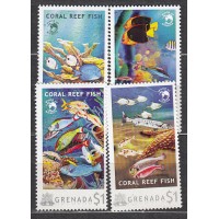Grenada - Correo 2012 Peces ** Mnh