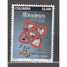 Colombia Correo 2020 Yvert 2127 ** Mnh Andesco