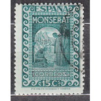 España Sueltos 1931 Edifil 640 usado Montserrat