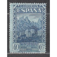 España Sueltos 1931 Edifil 644 ** Mnh Montserrat