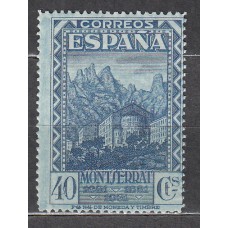 España Sueltos 1931 Edifil 644 ** Mnh Montserrat