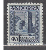 Andorra Española Sueltos 1931 Edifil 22d dentado 11½ ** Mnh