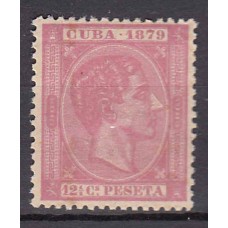 Cuba Sueltos 1879 Edifil 52 ** Mnh