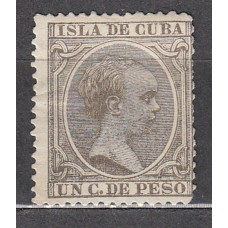 Cuba Sueltos 1891 Edifil 124 (*) Mng