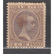 Cuba Sueltos 1891 Edifil 125 ** Mnh