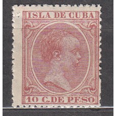 Cuba Sueltos 1891 Edifil 128 ** Mnhº