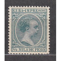 Cuba Sueltos 1896 Edifil 140 ** Mnh