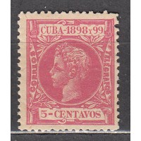 Cuba Sueltos 1898 Edifil 163 ** Mnh 