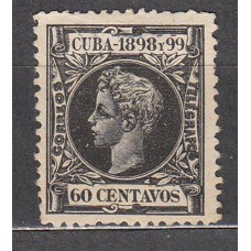 Cuba Sueltos 1898 Edifil 170 (*) Mng