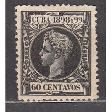 Cuba Sueltos 1898 Edifil 170 (*) Mng