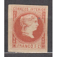 Filipinas Sueltos 1858 Edifil 7 (*) Mng