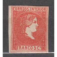 Filipinas Correo 1861 Edifil 9 *  Mh