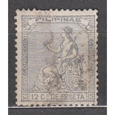 Filipinas Sueltos 1874 Edifil 30 usado