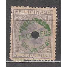Filipinas Sueltos 1881 Edifil 66 P usado