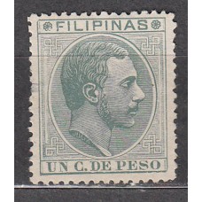 Filipinas Sueltos 1886 Edifil 73 (*) Mng