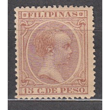 Filipinas Sueltos 1891 Edifil 101 ** Mnh