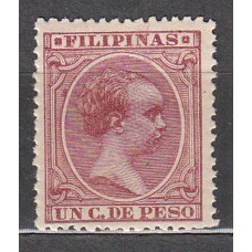 Filipinas Sueltos 1896 Edifil 122 ** Mnh