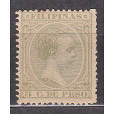 Filipinas Sueltos 1896 Edifil 125 * Mh