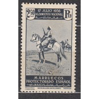 Marruecos Sueltos 1937 Edifil 182 (*) Mng