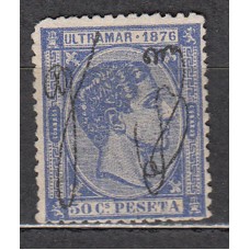 Puerto Rico Sueltos 1876 Edifil 9 (*) Mng Punto claro