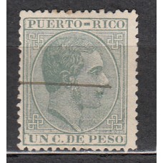 Puerto Rico Sueltos 1882 Edifil 61 usado