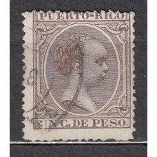 Puerto Rico Sueltos 1894 Edifil 106 usado