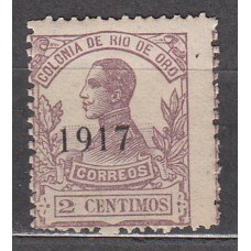 Rio de Oro Sueltos 1917 Edifil 92 ** Mnh