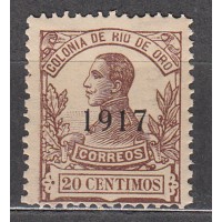 Rio de Oro Sueltos 1917 Edifil 96 ** Mnh