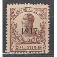 Rio de Oro Sueltos 1917 Edifil 96 ** Mnh