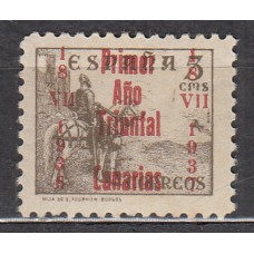 Locales Patrióticos Santa Cruz de Tenerife 1937 Edifil 20 * Mh