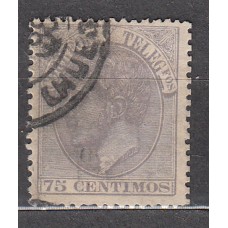 España Reinado Alfonso XII 1882 Edifil 212 usado