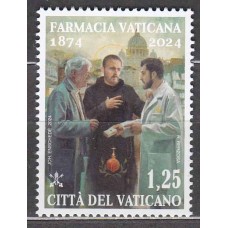 Vaticano Correo 2024 Yvert 1964 ** Mnh  Farmacia Vaticana 150 Años 