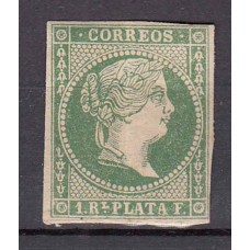 Antillas Sueltos 1857 Edifil 8 (*) Mng