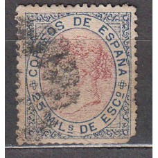 España Clásicos 1867 Edifil 95 Usado - Defectos