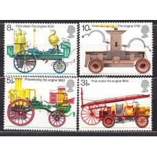 Gran Bretaña - Correo 1974 Yvert 721/24 ** Mnh Trenes