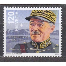 Suiza Correo 2024 Yvert 2843 ** Mnh General Guisan