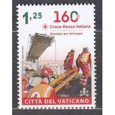 Vaticano Correo 2024 Yvert 1975 ** Mnh Cruz Roja