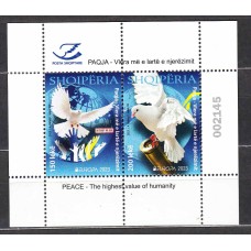 Albania Hojas 2023 Yvert 3376/77 ** Mnh Europa Hoja 