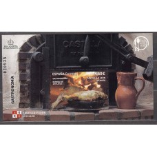 España II Centenario Correo 2024 Edifil 5776 ** Mnh Gastronomia Castilla y León Lechazo