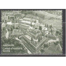 España II Centenario Correo 2024 Edifil 5795 ** Mnh Castell d Hostalric Girona