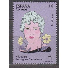 España II Centenario Correo 2024 Edifil 5784 ** Mnh Escritoras Hidelgart Rodriguez