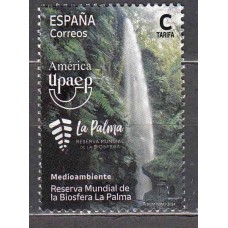 España II Centenario Correo 2024 Edifil 5792 ** Mnh Upep Medio Ambiente - La Palma