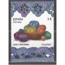 España II Centenario Correo 2024 Edifil 5793 ** Mnh Ocio y Aficiones Crochet