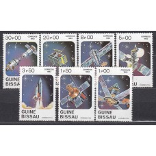 Guinea Bissau - Correo Yvert 187/93 ** Mnh Astro