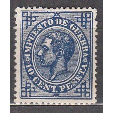 España Reinado Alfonso XII 1876 Edifil 184 usado Bonito