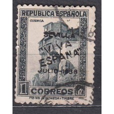 Locales Patrióticos Sevilla 1936 Edifil 13 usado 