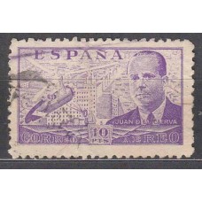 España Sueltos 1941 Edifil 947 usado Juan de la Cierva